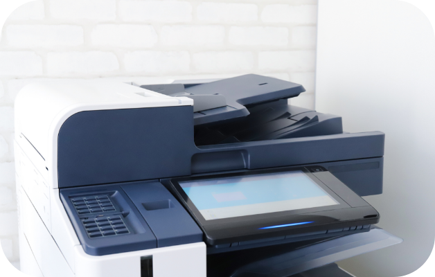 帳票の印刷、備品の管理